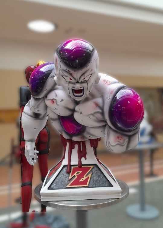 Busto Freezer Dragon Ball Z escultura impresion 3D Cr Studio 3D Medell{in