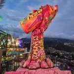 Monumento al Grafiti escultura monumental comuna 13