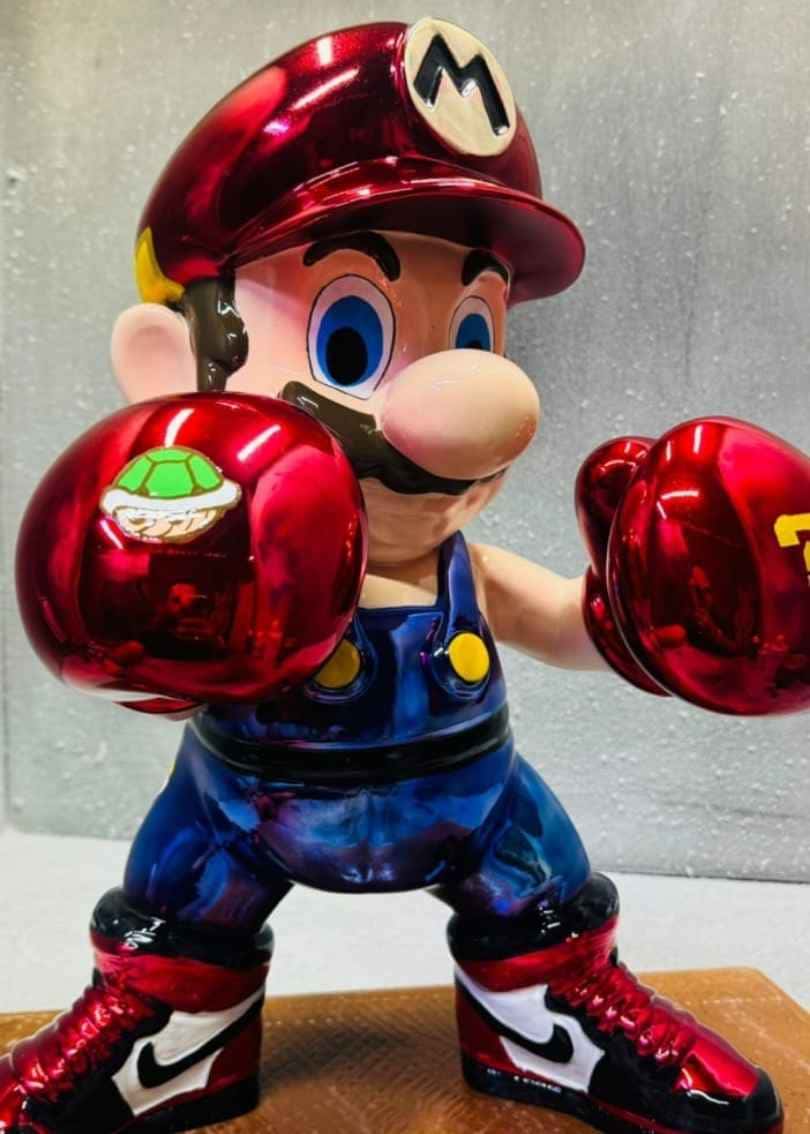 Escultura Mario Bross